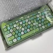 Wireless Keyboard - Bluetooth Computer Keyboard 3060i 84 Keys - GREEN