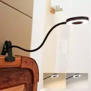 USB Reading Light Clip Laptop Lamp for Book, Piano,Bed Headboard, Desk, Eye-Care