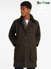 Barbour® Green Classic Northumbria Wax 100% Cotton Jacket (U09025) | $730