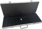 Anti-Collision Card Carrying Case, Chip Case, Durable Organizer Holder, Storage Container for Household Travel, Adults, Silver