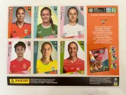 KEIRA WALSH / RAFAELLE FIFA WOMENS WORLD CUP 2023 PANINI PROMO 6 STICKER SHEET