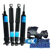 Front + Rear Sachs Max Shock Absorbers for Jeep Wrangler JK Hard and Soft Top
