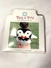 pack & pals plush backpack & pals kit PENGUIN