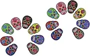 COHEALI 2sets Ghost Embroidery Patches Sew on or Iron on Versatile DIY Appliques for Shirts Jeans More 8pc*2