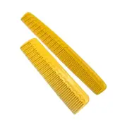 Tupperware Vintage Comb #64, #1542 Set of 2 Yellow