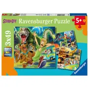 3x49pc Ravensburger Scooby Doo Jigsaw Puzzle Game/Toy 21x21cm Kids/Family 6y+