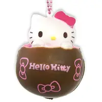 在飛比找蝦皮購物優惠-日本 HELLO KITTY 凱蒂貓 軟Q 巧克力雞蛋 掛於