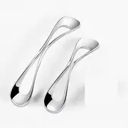 Pull Handle for Kitchen Cabinet Door Drawer Stylish Cabinet Handle Drawer Handles Dresser Pull Knob Kitchen Handle Furniture Cabinet Accessories 2PCS(Silver,128mm)