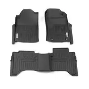 RubberTree Deep Dish Car Mats to suit Toyota Hilux Dual Cab (8th Gen Facelift 48V MHEV) 2024 Onwards - TY269-3D