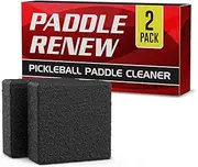 [2-Pack] Pickleball Paddle Cleaner and Eraser for Carbon Fiber Pickle Ball Paddle - Erase Stains & Scratches - Increase Grit Restore Spin - Safe & Easy Cleaning for Any Carbon Fiber Racquet
