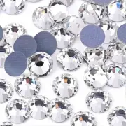 288 Pieces Clear Crystal Hotfix Rhinestones SS30/6.5mm Flatback Rhinestones