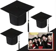 Mortarboard Graduation Hat Academic Cap Black Bachelor Master Chancellor Hats