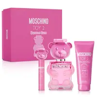 在飛比找PChome24h購物優惠-Moschino 泡泡熊女性淡香水春季禮盒