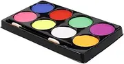 Body Paint for Parties 8 Palette Face Paint Kit Long-lasting Effect Safe for Boys and Girls' Use
