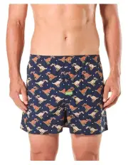 [Mitch Dowd] Roo Bamboo Boxer Shorts in Navy