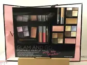 VICTORIA'S SECRET GLAM AND GO PORTABLE MAKEUP PALETTES KIT - SEXY NEW SHADES