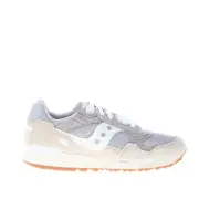 SAUCONY men shoes Grey suede tech fabric Shadow 5000 Vintage sneaker with white