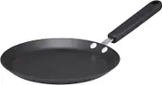 RACO Contemporary 24cm Nonstick Induction Crepe Pan - Quick Heating, Durable Triple Coat, Omelettes, and More, Black
