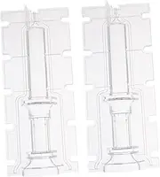 1Pc Non Stick Plastic Candle Mold Versatile DIY Tool for Wedding Candles Easy to Clean and Store for Wax and Paraffin Candle Making