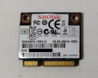 在飛比找Yahoo!奇摩拍賣優惠-SanDisk SDSA5FK-128G mSATA SSD
