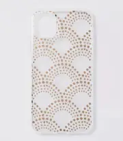 Target heyday Apple iPhone Case Scallop Gold Dot Apple Fits iPhone 11, XR