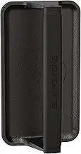 Blackstone 5553 Pre-Seasoned Cast Iron Griddle Press Medium Heavy Duty-Meat, Burger, Bacon, Steak, Panini, Sandwich, Sausage Heat Resistant Rubber Handle-10” x 5.5” (Rectangle), Black
