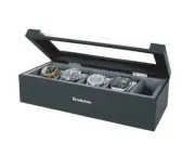 Watch Box - Brookstone Light Box 4-Piece Light-Up Watch Case