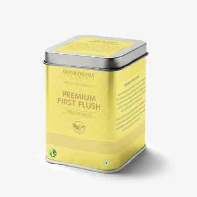 GOPALDHARA Darjeeling Tea Premium First Flush Spring Mellow Gold Tea 100G