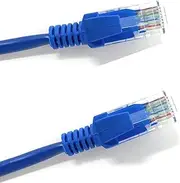Cat5e ethernet Cable Ethernet Cable/Internet Cable LAN RJ45 Connector Snagless Broadband Patch Cable Fire Stick, Smart TV, PC, Laptop Cables/Accessories(1m, 2m, 3m, 5m, 10m, 20m Blue) 3m