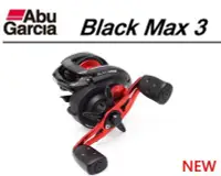 在飛比找Yahoo!奇摩拍賣優惠-北海岸釣具 Abu Garcia BLACK MAX3 小烏