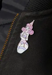 [Geeky And Kinky] Rope Clown Enamel Pin