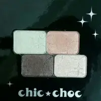 在飛比找蝦皮購物優惠-chic choc 四色眼影