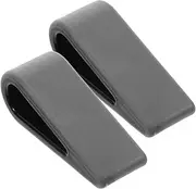 HOMSFOU 2Pcs Laptop Kickstand Holder Ergonomic Ventilated Desktop Stand for Notebook Stable Tilting Wedge for Home Office Use Comfortable Viewing Angle