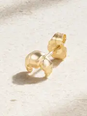 [Alison Lou] Alison Lou - Croissant 14-karat Gold Single Earring - One size One size Gold
