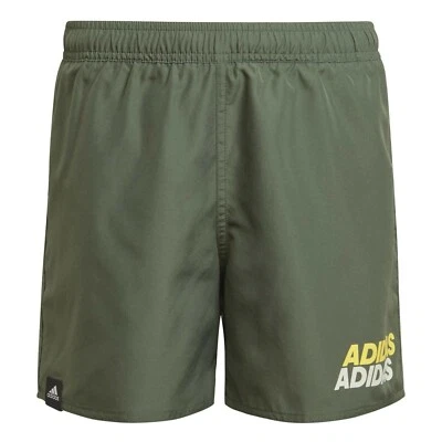 Boys Adidas Swimming Shorts Junior Swim Pool Beach Board Short Trunks Age 2-16