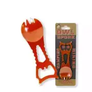 Trixie & Milo "Owl Spork" Camping Hiking Floating Backpacking Multi-Tool