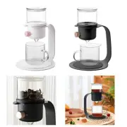 Kungfu Drip Teapot, Drinkware High Borosilicate Tea Kettle Tea Infuser Pot for