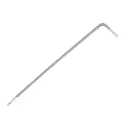 Ball End Hex Key Wrench, 1.5mm l Shape Extra Long S2 Steel Repair [Gray]