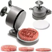 Hamburger Press Patty Maker Adjustable Burger Press Patty Maker with Ejector