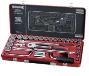 Sidchrome 33-PIECE METRIC SOCKET SET SCMT14210 1/2" Square Drive *Aust Brand