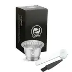 For Nespresso Steel Coffee Capsule Refillable Reusable Pods Q7F1 Espresso P5T2