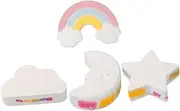 Rainbow Explosion Bubble Bath Ball Cloud Bubble Bath Salt Balls Star Bath Salt Set