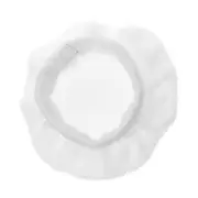3"-4" Car Polisher Bonnet Buffing Pad Micro-fiber, White