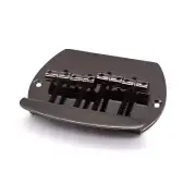 KD By AxLabs Stingray-Style 4-String Bass Bridge - Black Nickel