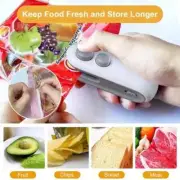 2 in 1 Magnetic Mini Auto Heat Sealer Rechargeable Snack Bag Sealer Machine New