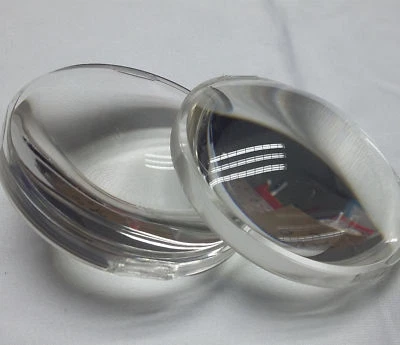 2PCS 40mm Aspheric Acrylic Focal Length 16mm Plano LED Convex 3D VR Glasses Lens