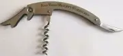 NICE WAITERS STAINLESS STEEL CORKSCREW WINE BOTTLE OPENER ~NEW ~US SELLER