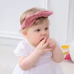 ［LYC商鋪]新款歐美手工柔軟蝴蝶結頭篐可愛兔耳朵嬰兒髮帶