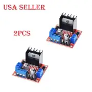 2PCS Dual H-Bridge DC Stepper Motor Drive Controller Board Module L298N Arduino