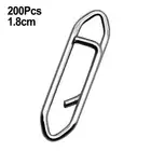 Dive into with Our 200PCS Paperclip Fishing Swivels and Snaps Built to Last